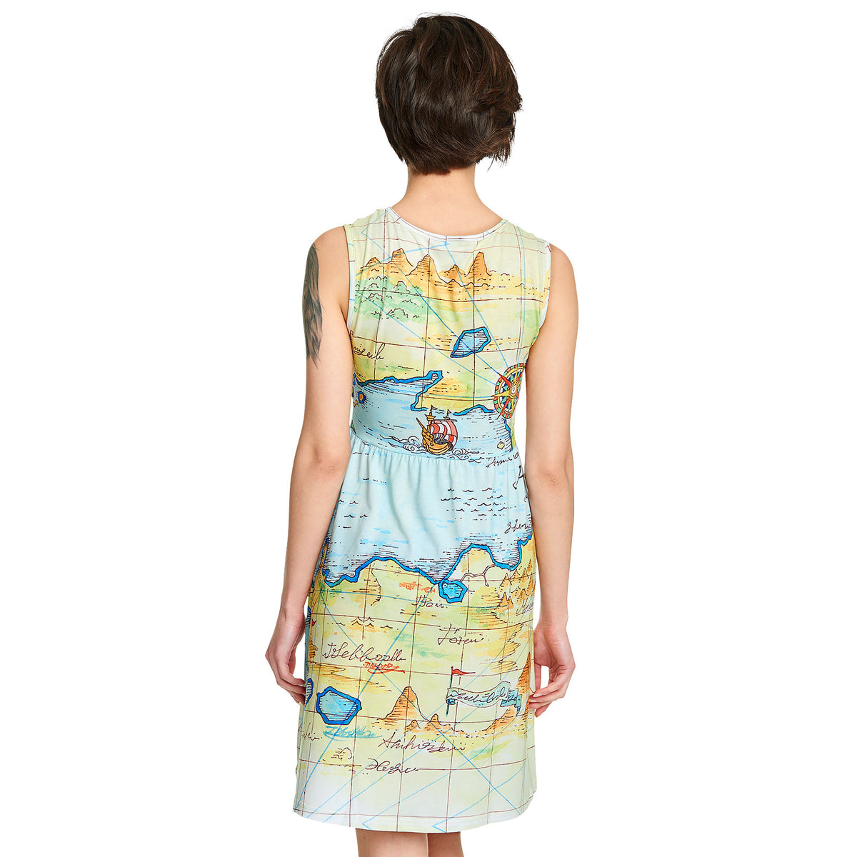 Productafbeelding One Piece - East Blue Map Minijurk