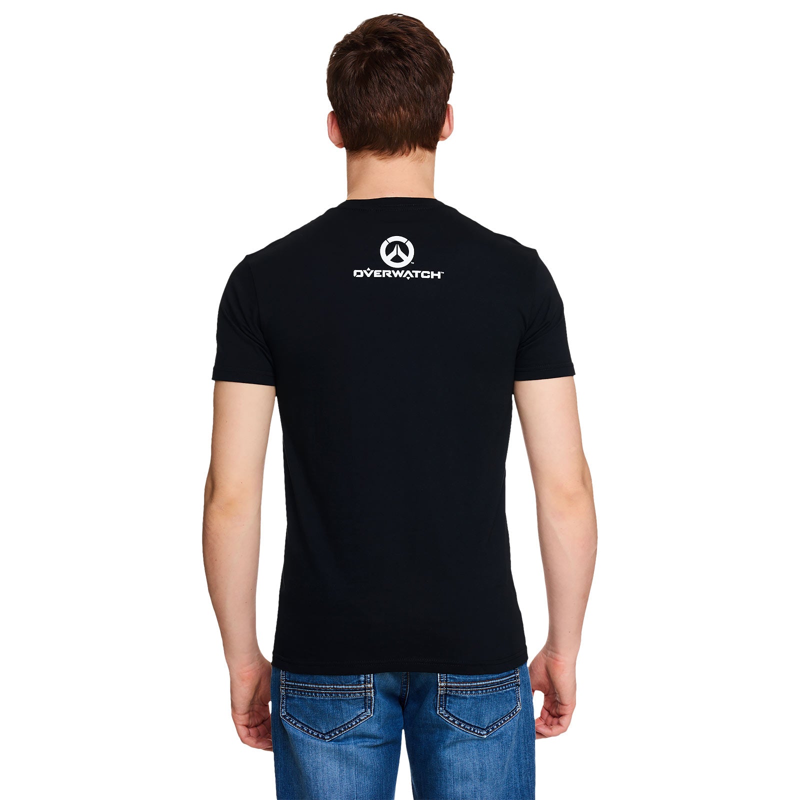 Productafbeelding Overwatch - Tracer Spray Logo T-shirt zwart