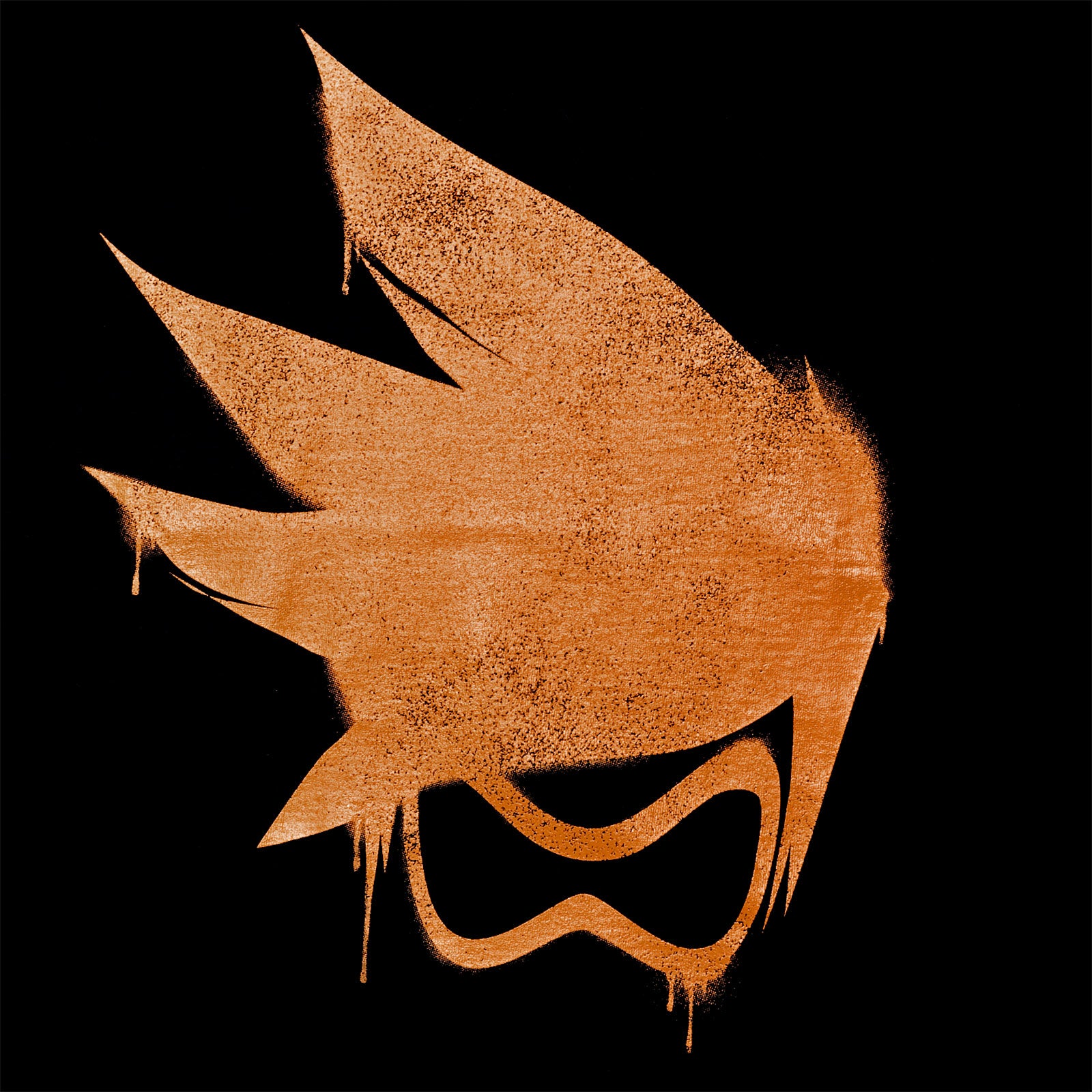 Productafbeelding Overwatch - Tracer Spray Logo T-shirt zwart