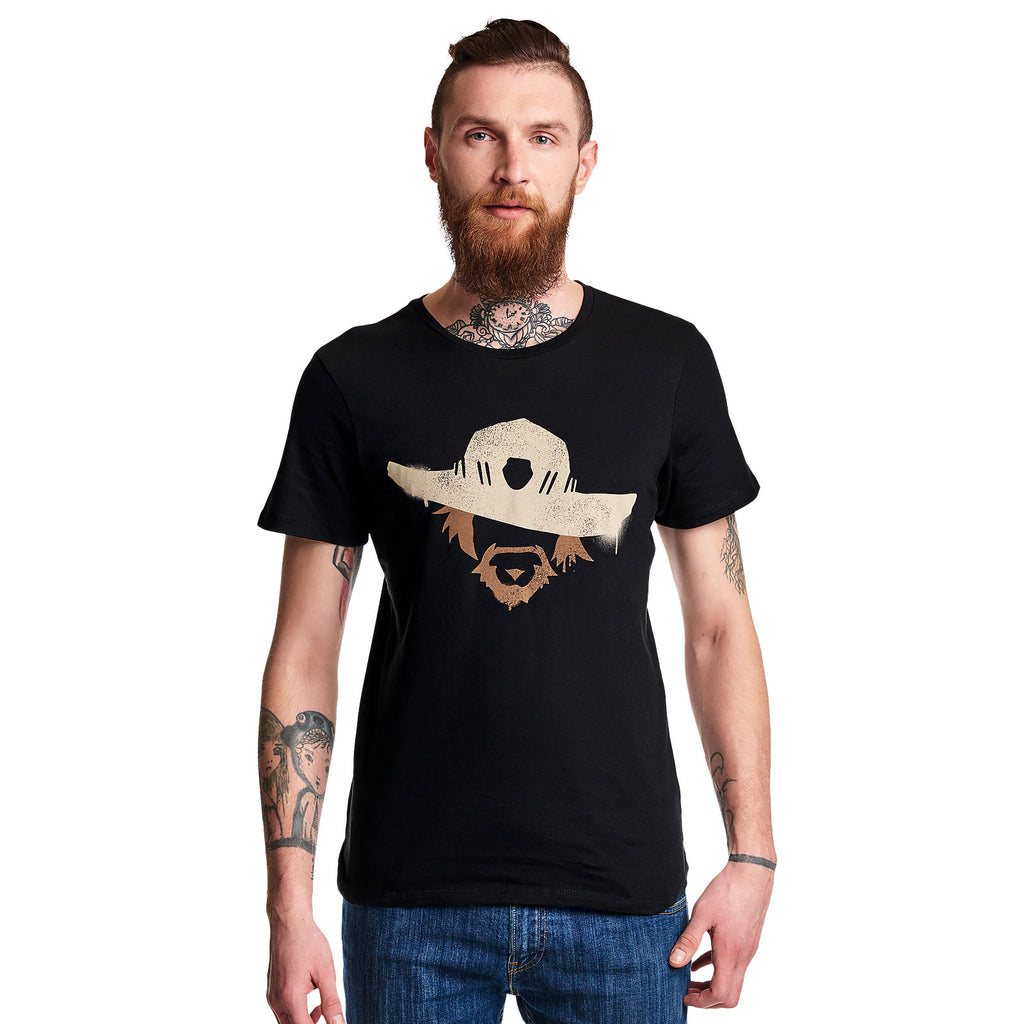 Productafbeelding Overwatch - Cassidy Spray Logo T-shirt zwart