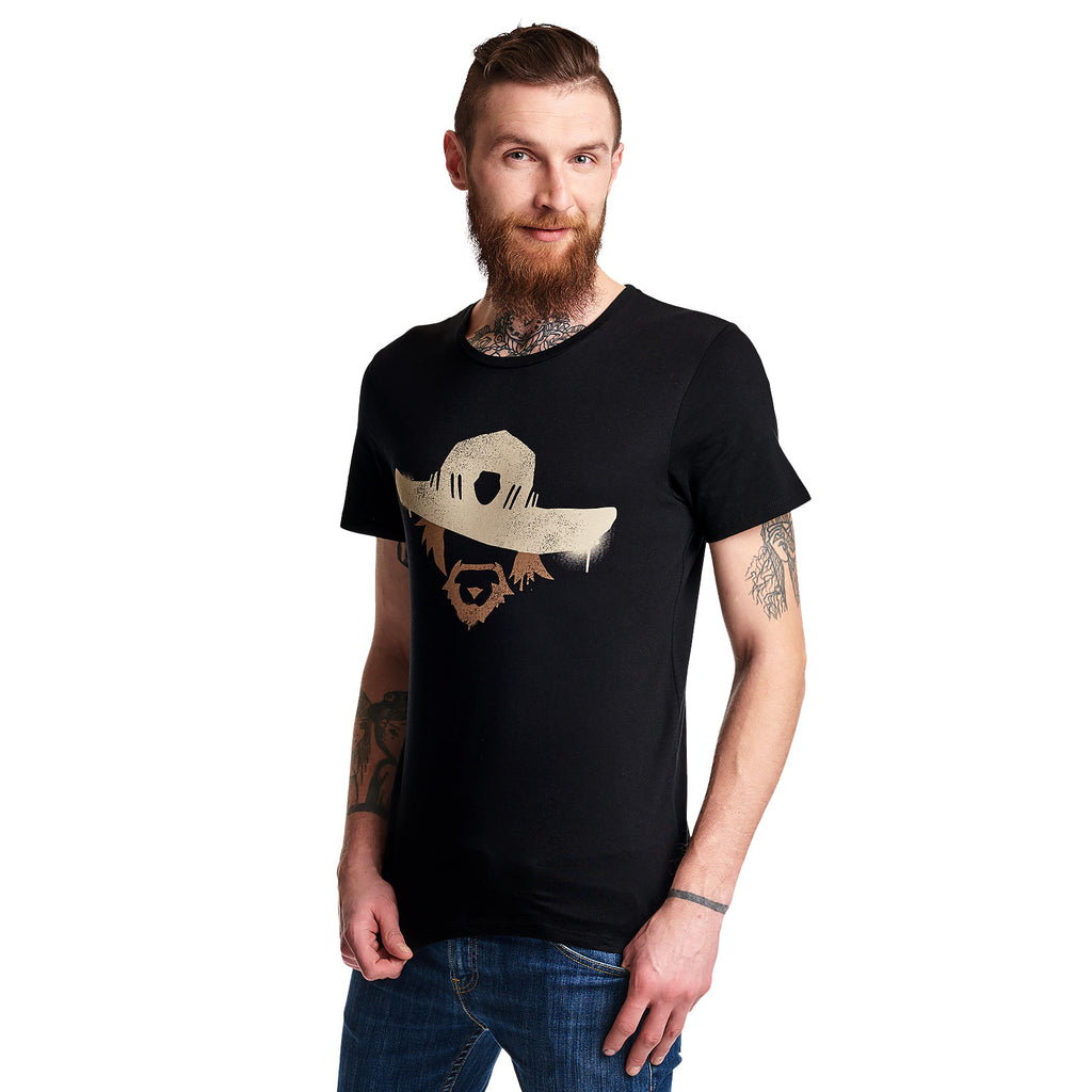 Productafbeelding Overwatch - Cassidy Spray Logo T-shirt zwart