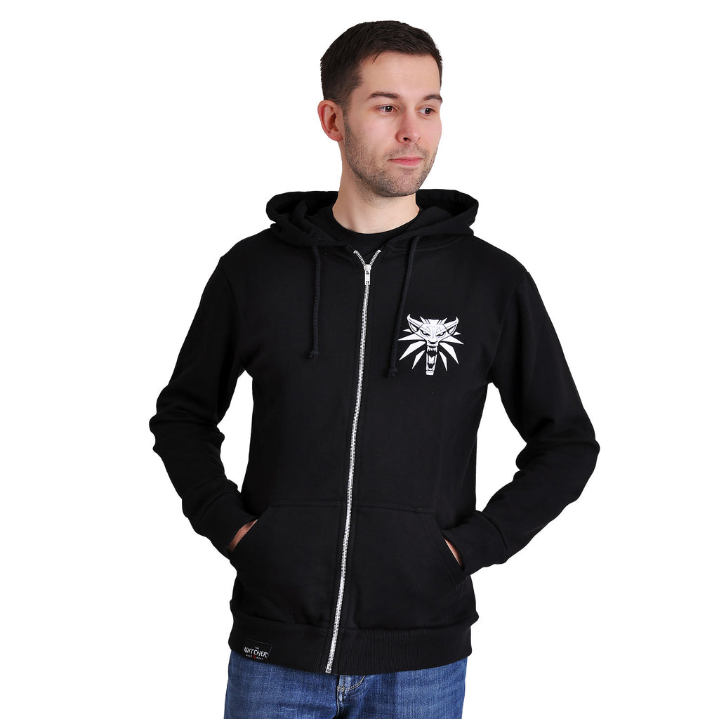 Productafbeelding Witcher - Zwaarden Hoodie Zwart