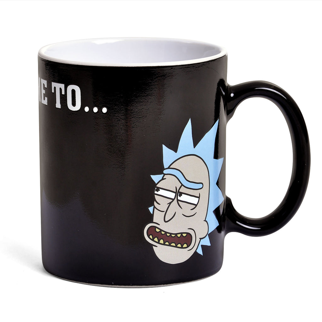 Productafbeelding Rick and Morty - Get Schwifty Thermo Effect Mok