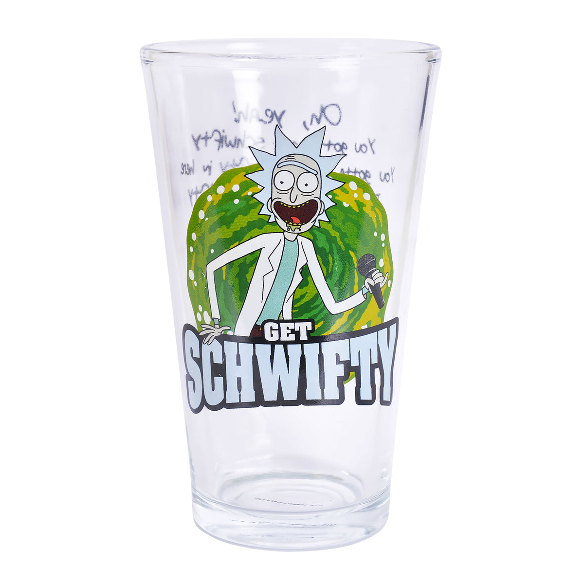 Productafbeelding Rick en Morty - Get Schwifty Glas