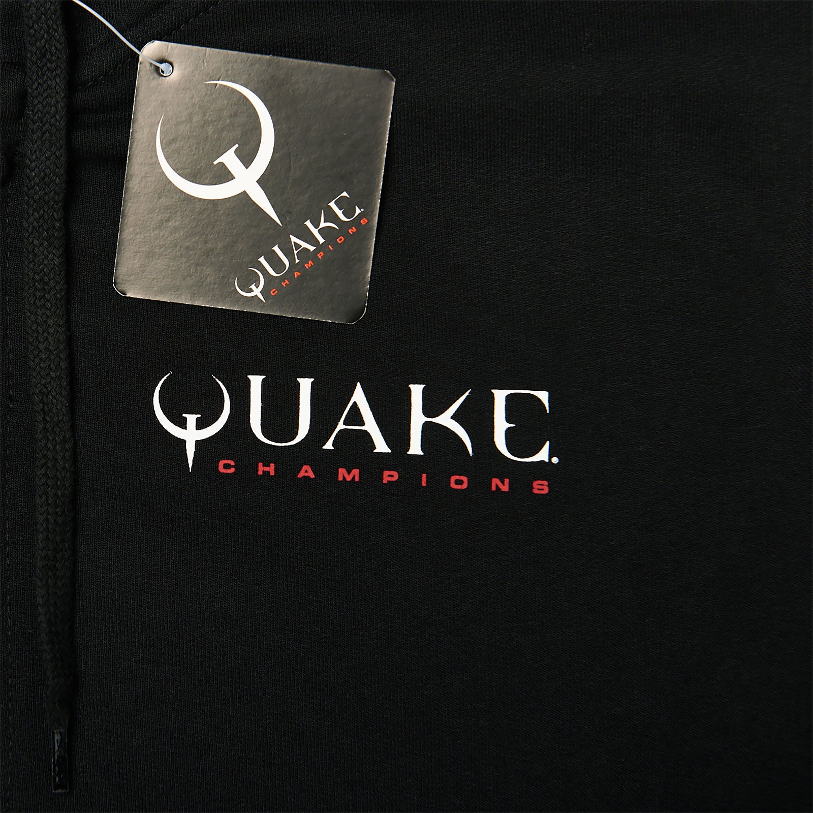 Productafbeelding Quake - Logo Jas Zwart