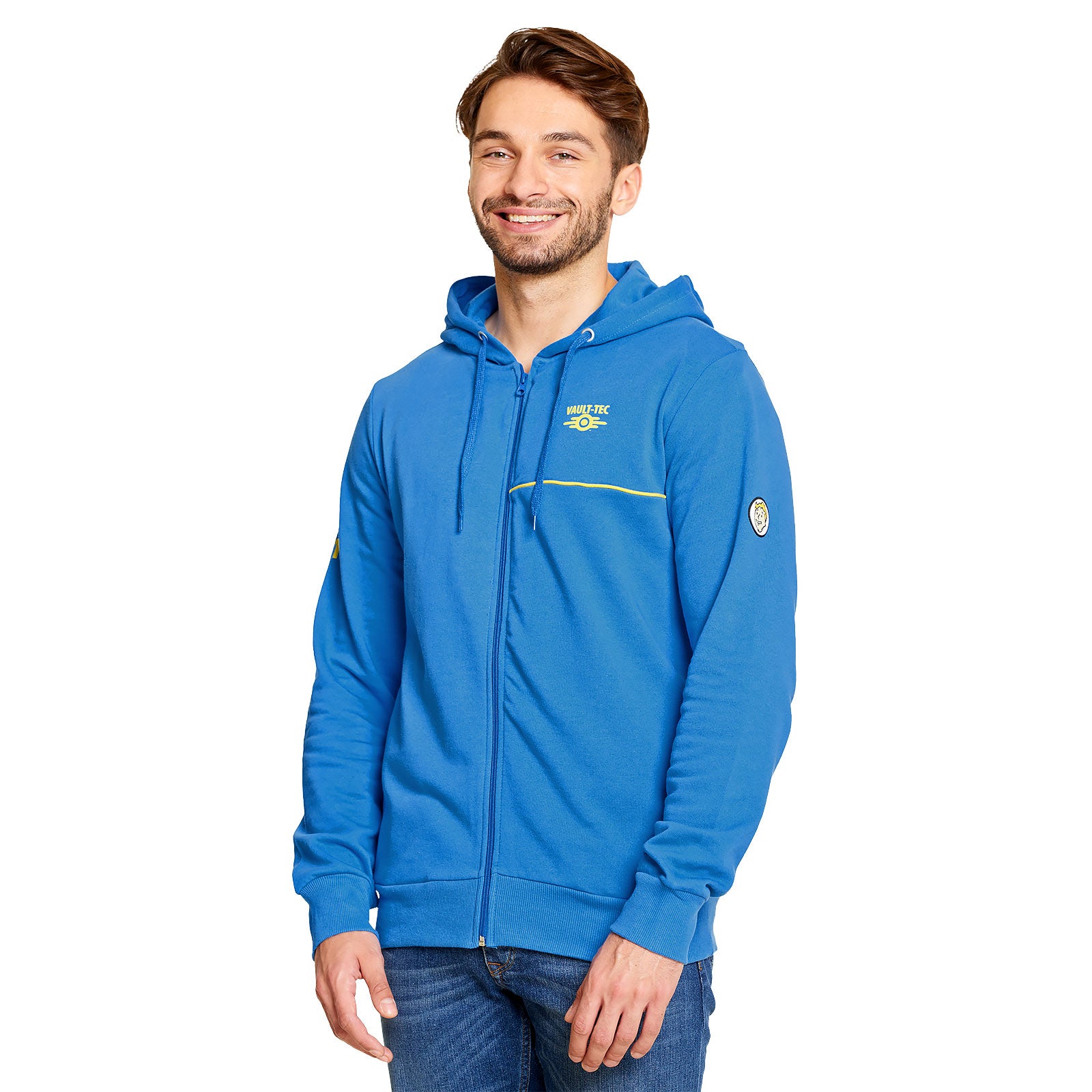 Productafbeelding Fallout - Vault Boy Hoodie Blauw