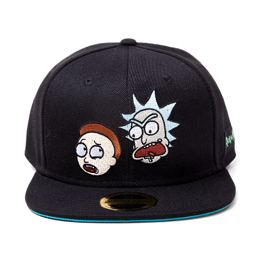 Productafbeelding Rick en Morty - Faces Snapback Cap zwart