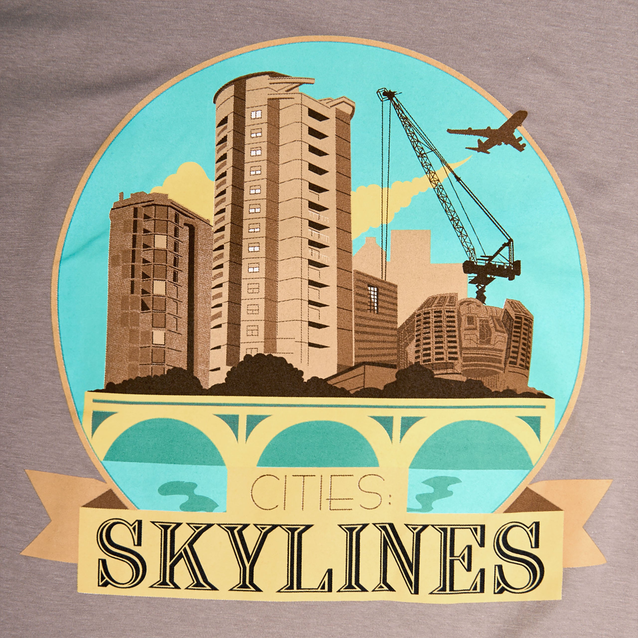 Productafbeelding Cities Skylines - Nieuw Cover T-Shirt