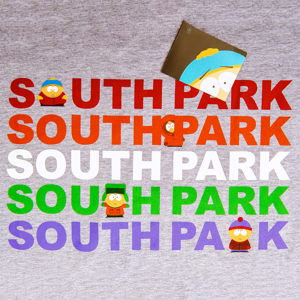 Productafbeelding South Park - Groepslogo T-Shirt Grijs