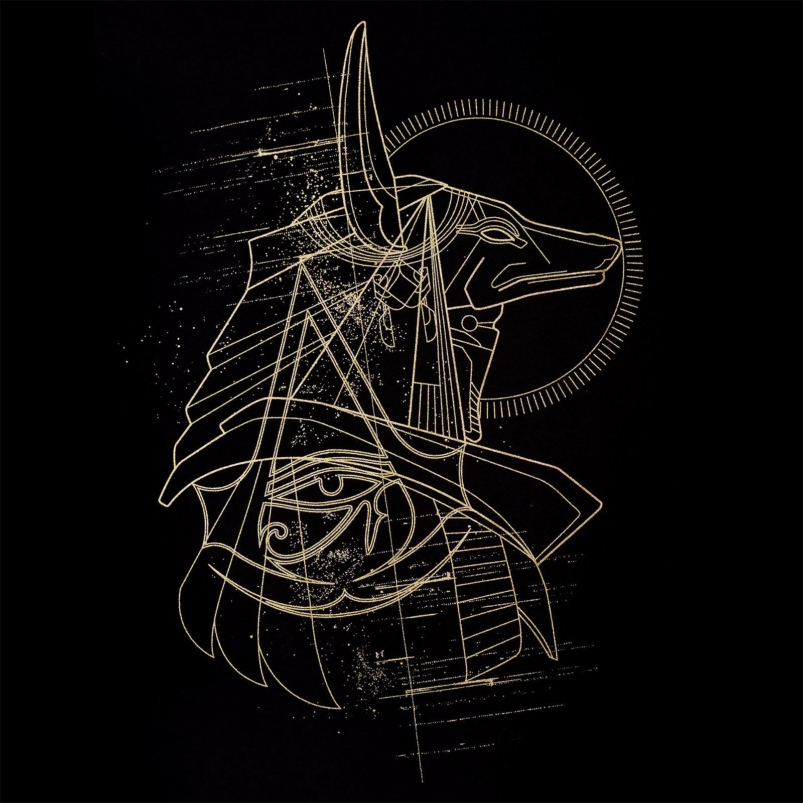 Productafbeelding Assassins Creed - Anubis T-Shirt zwart