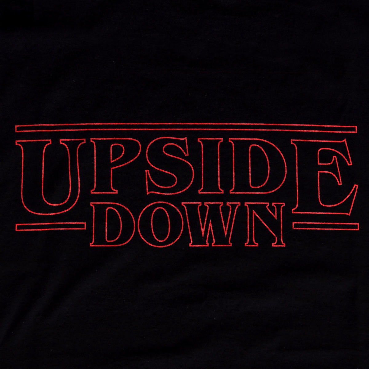 Productafbeelding Upside Down T-Shirt zwart