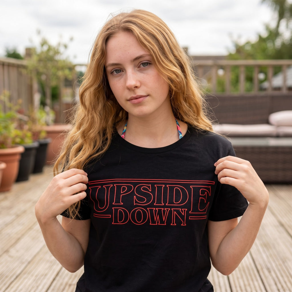 Productafbeelding Upside Down T-Shirt zwart