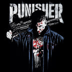 Productafbeelding Punisher - Dressed in Blood T-Shirt zwart