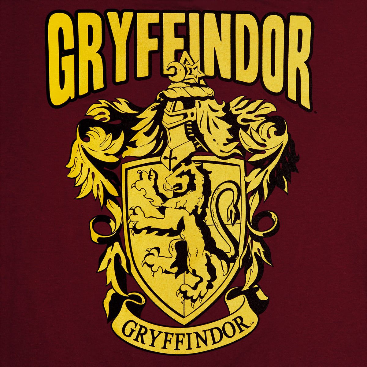 Productafbeelding Harry Potter - Gryffindor Wapen T-shirt rood