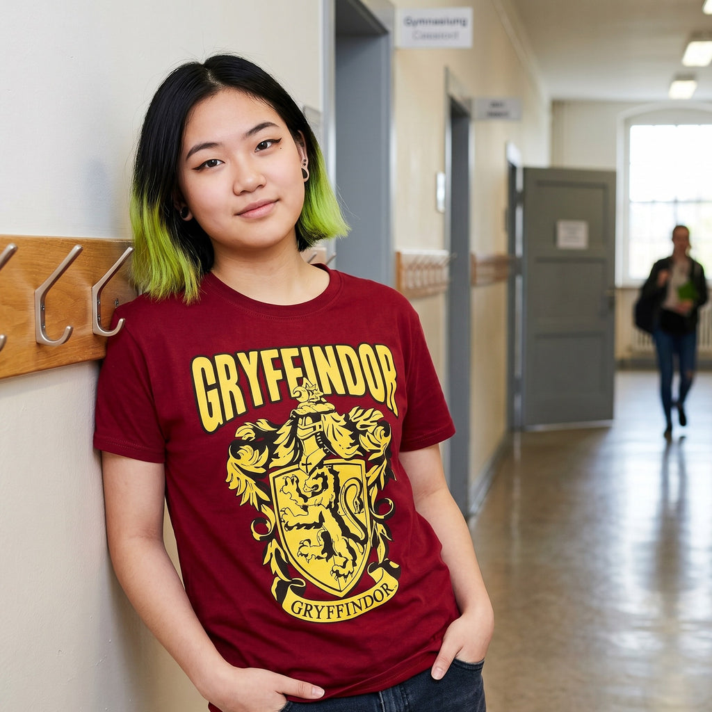 Productafbeelding Harry Potter - Gryffindor Wapen T-shirt rood