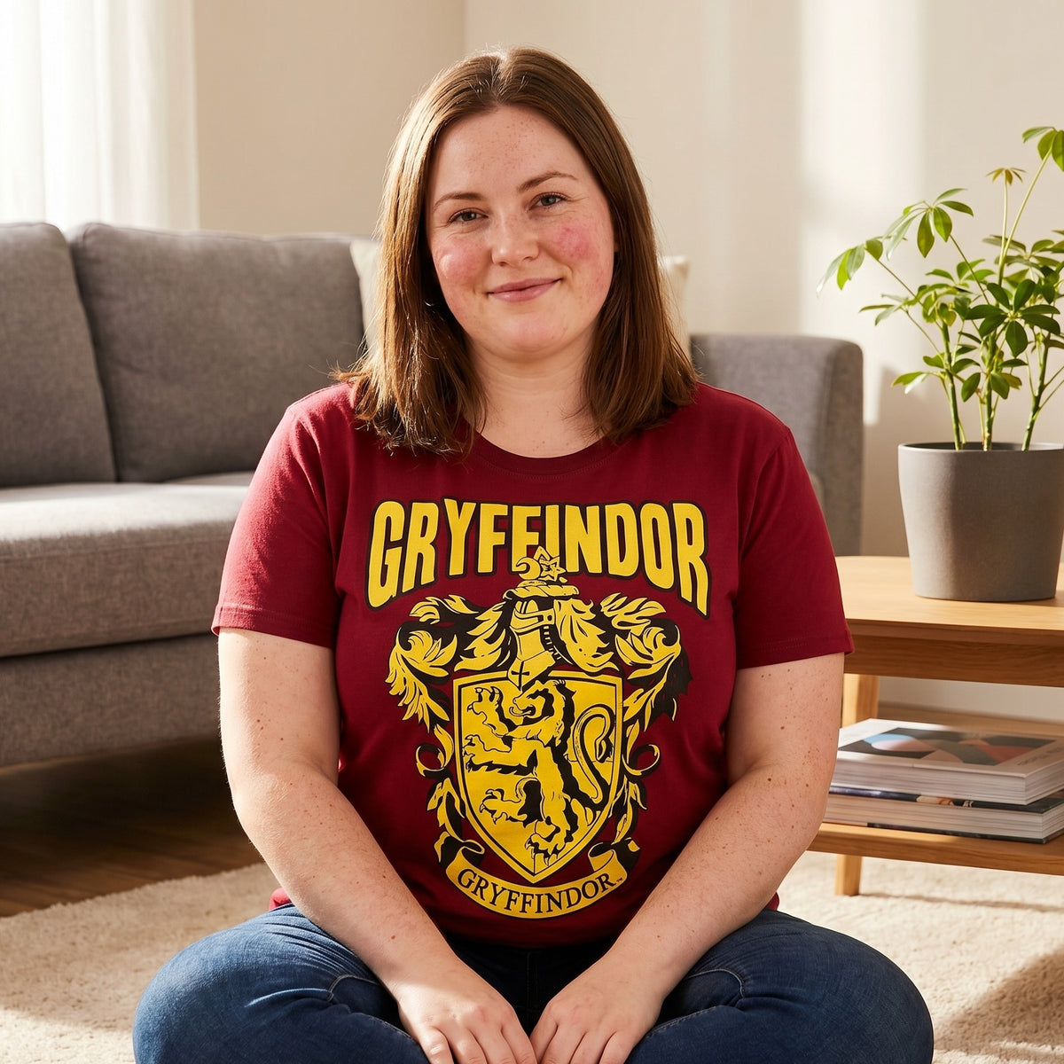 Productafbeelding Harry Potter - Gryffindor Wapen T-shirt rood