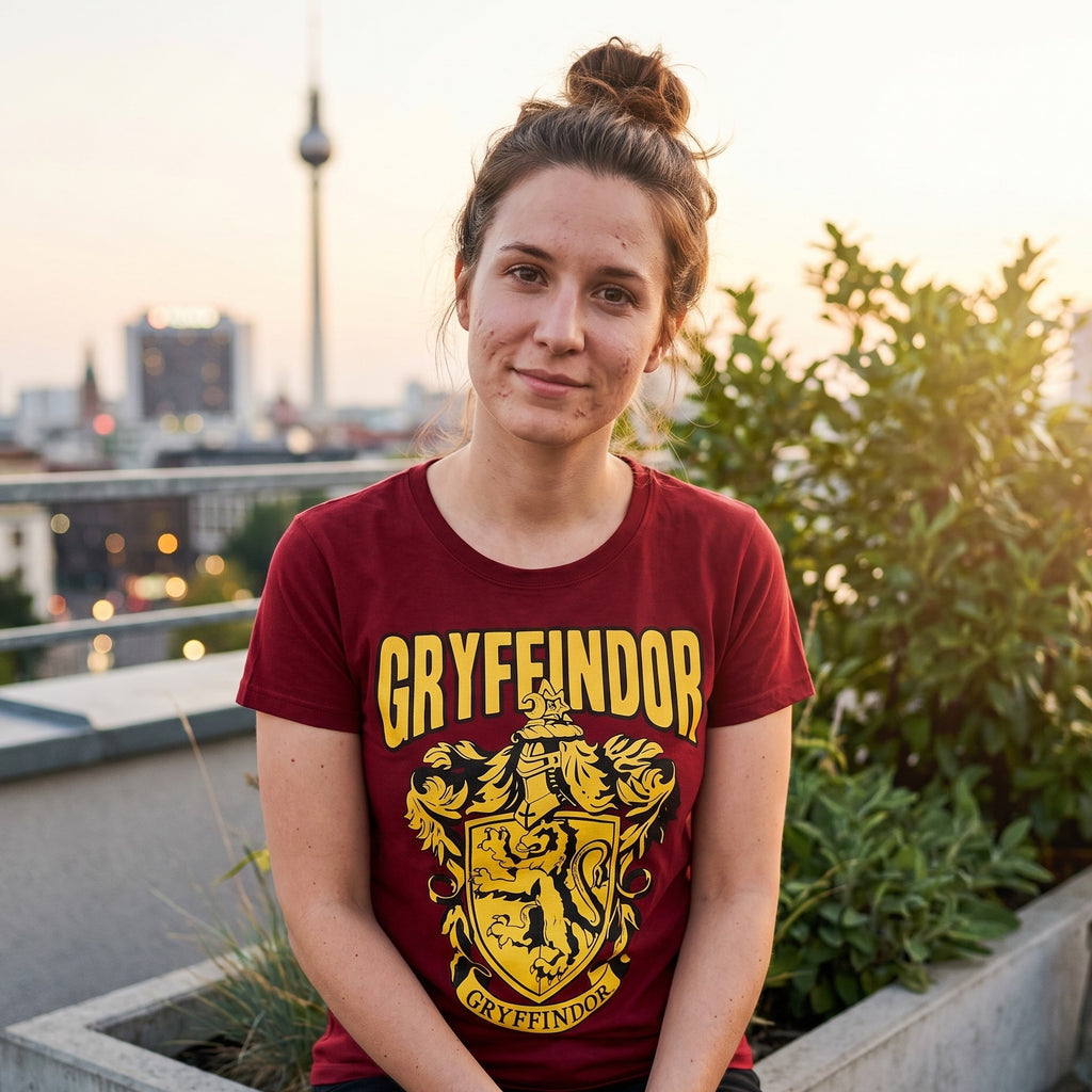 Productafbeelding Harry Potter - Gryffindor Wapen T-shirt rood