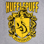 Productafbeelding Harry Potter - Hufflepuff Wapen T-shirt grijs
