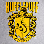 Productafbeelding Harry Potter - Hufflepuff Crest Dames T-shirt Grijs