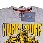 Productafbeelding Harry Potter - Hufflepuff Crest Dames T-shirt Grijs