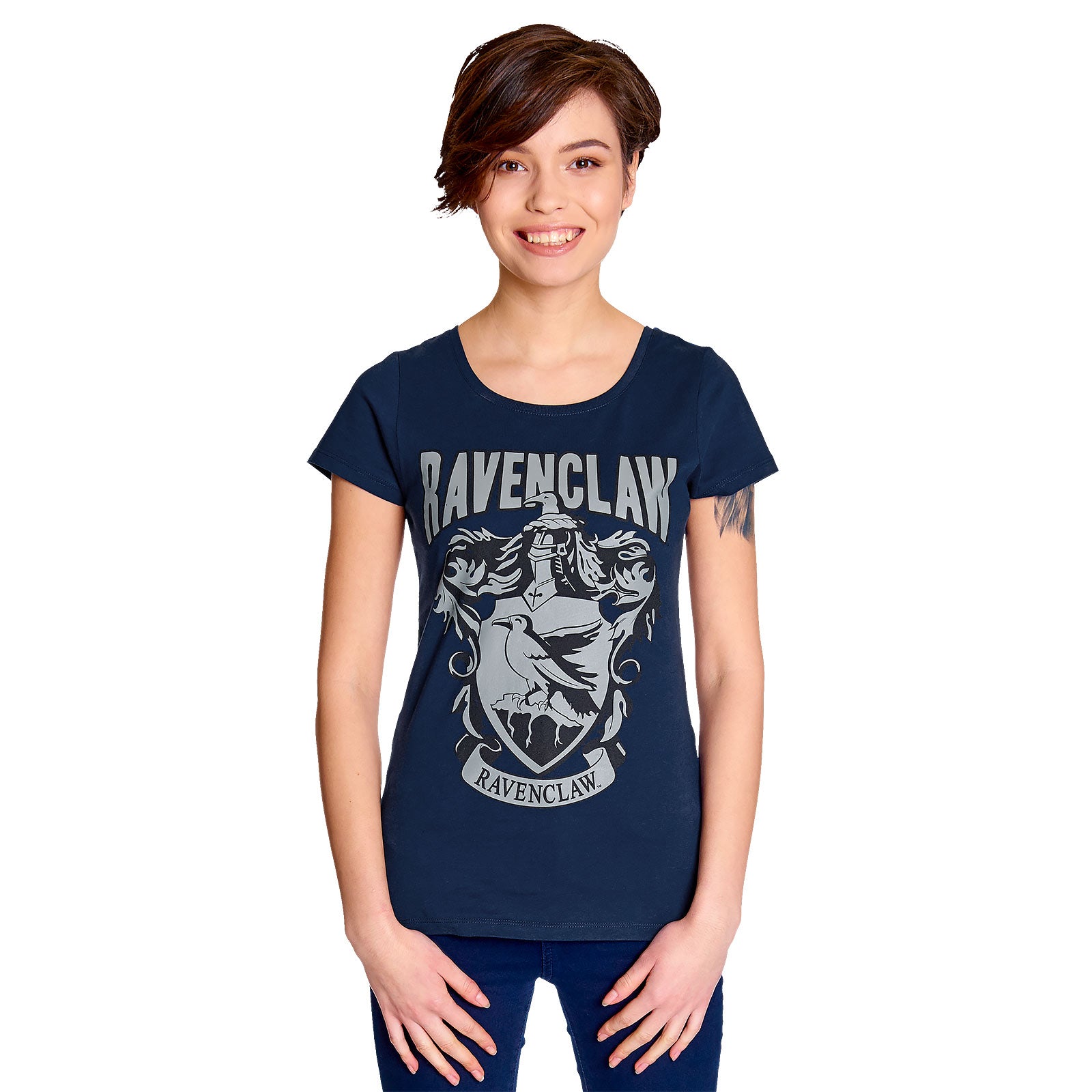 Productafbeelding Harry Potter - Ravenclaw Wapen Dames T-shirt Blauw