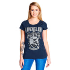 Productafbeelding Harry Potter - Ravenclaw Wapen Dames T-shirt Blauw