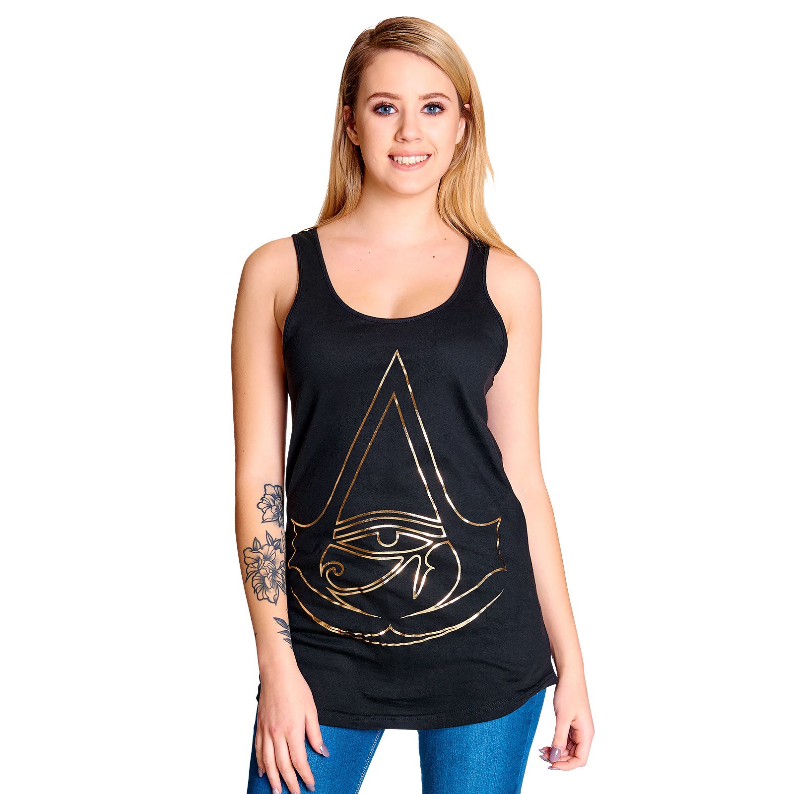 Productafbeelding Assassin's Creed - Origins Logo Tanktop zwart