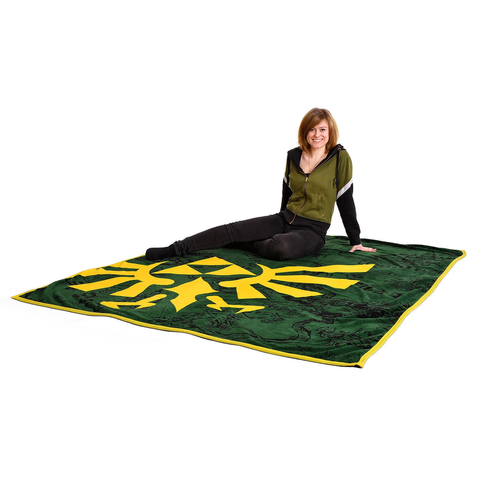 Productafbeelding Zelda - Hyrule Logo Pluche Deken