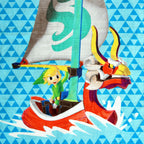 Productafbeelding Zelda - The Wind Waker Toon Link Strandhanddoek