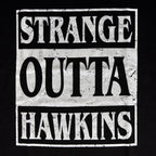 Productafbeelding Strange Outta Hawkins T-Shirt Zwart