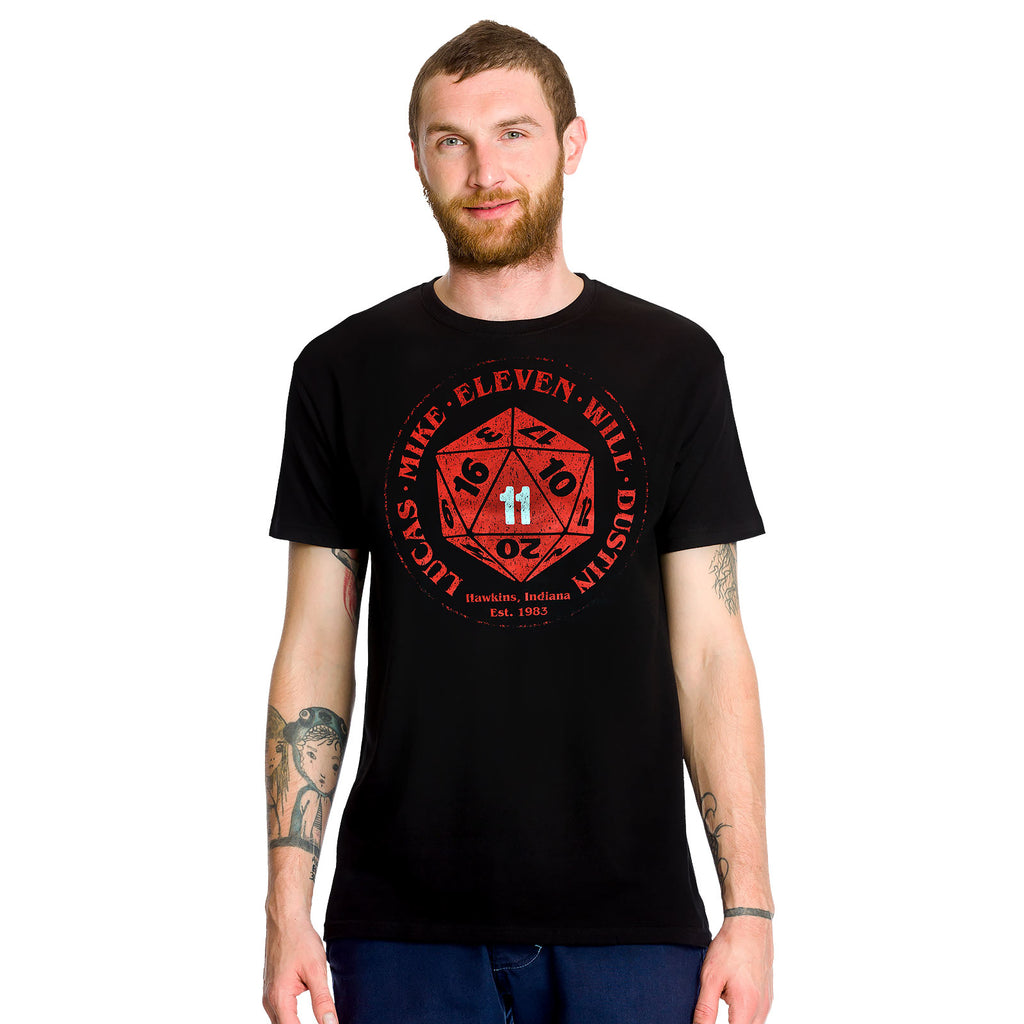 Productafbeelding Eleven Dice T-Shirt voor Stranger Things Fans