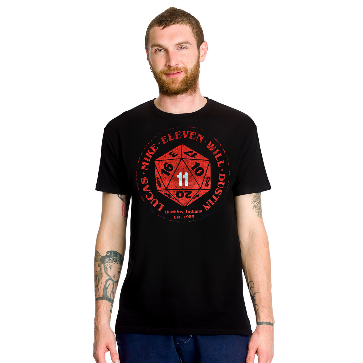 Productafbeelding Eleven Dice T-Shirt voor Stranger Things Fans