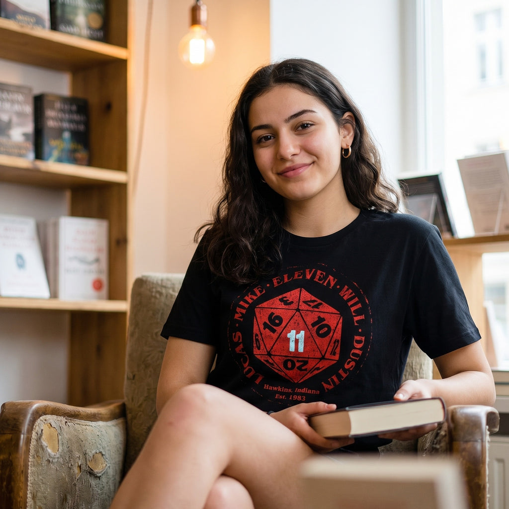 Productafbeelding Eleven Dice T-Shirt voor Stranger Things Fans