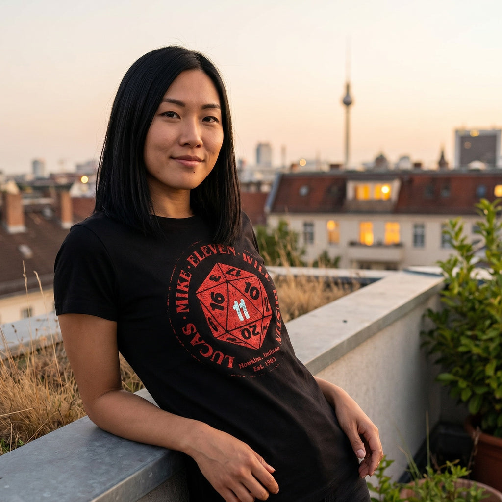 Productafbeelding Eleven Dice T-Shirt voor Stranger Things Fans