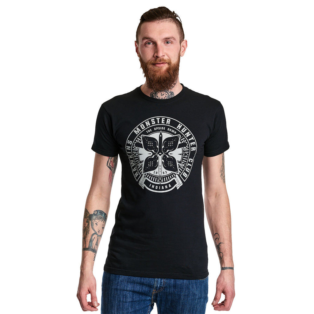 Productafbeelding Hawkins Hunter Club T-Shirt voor Stranger Things Fans