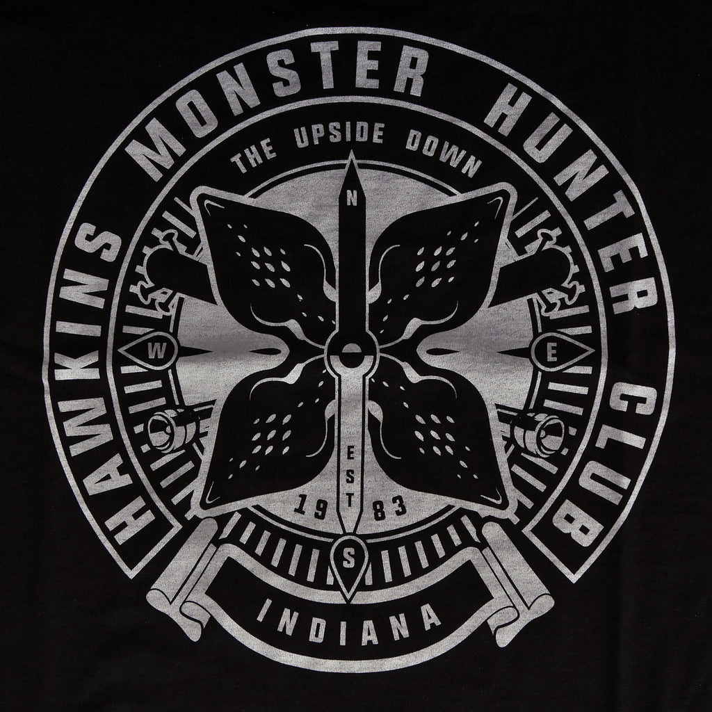 Productafbeelding Hawkins Hunter Club T-Shirt voor Stranger Things Fans