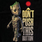 Productafbeelding Guardians of the Galaxy - Groot Button T-shirt zwart