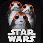 Productafbeelding Star Wars - Triple Porg T-Shirt Zwart