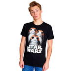 Productafbeelding Star Wars - Triple Porg T-Shirt Zwart