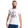 Productafbeelding One Punch Man - Saitama Sketch T-Shirt wit