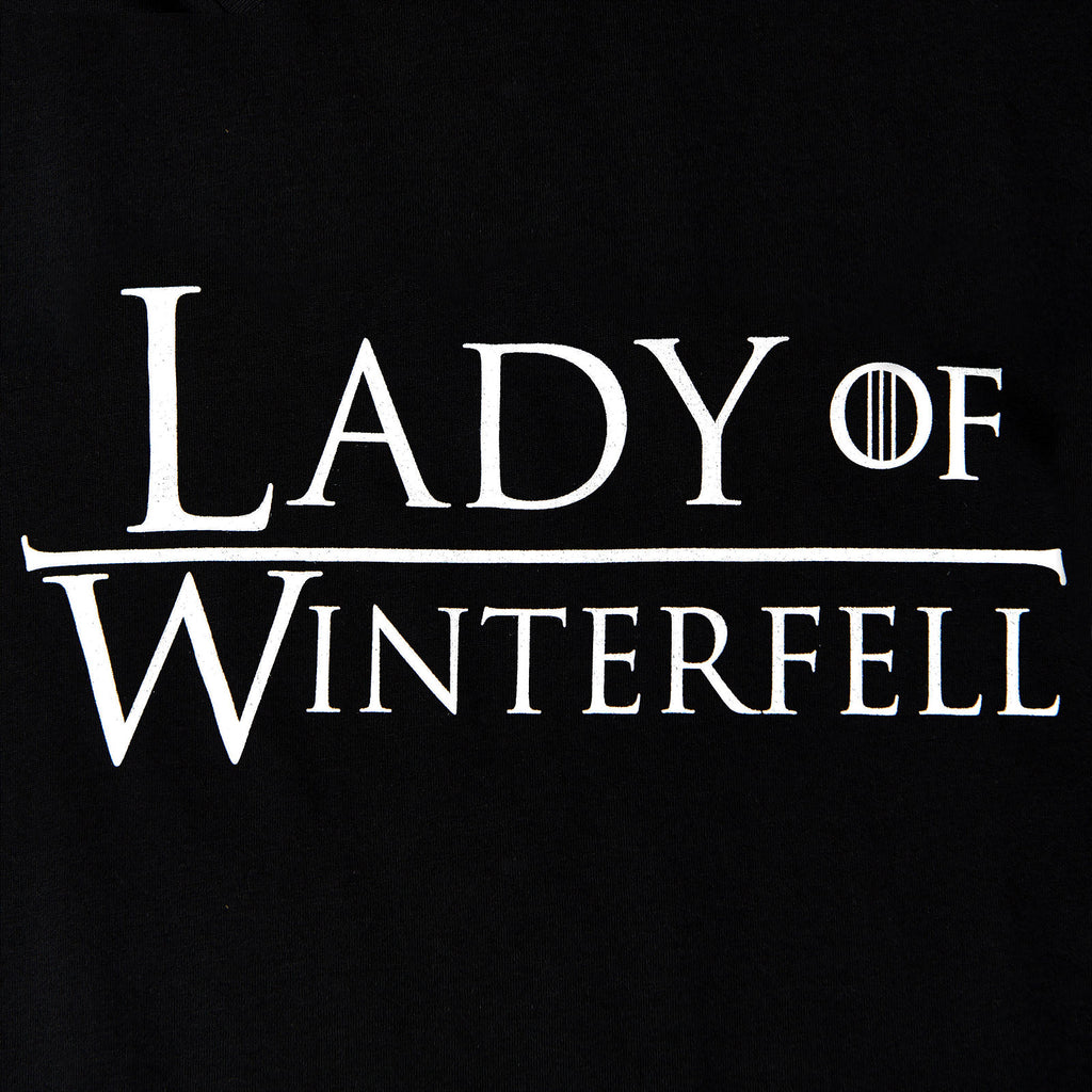 Productafbeelding Lady of Winterfell Dames T-shirt voor Game of Thrones Fans