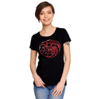 Productafbeelding Game of Thrones - Huis Targaryen Wapen Dames T-shirt
