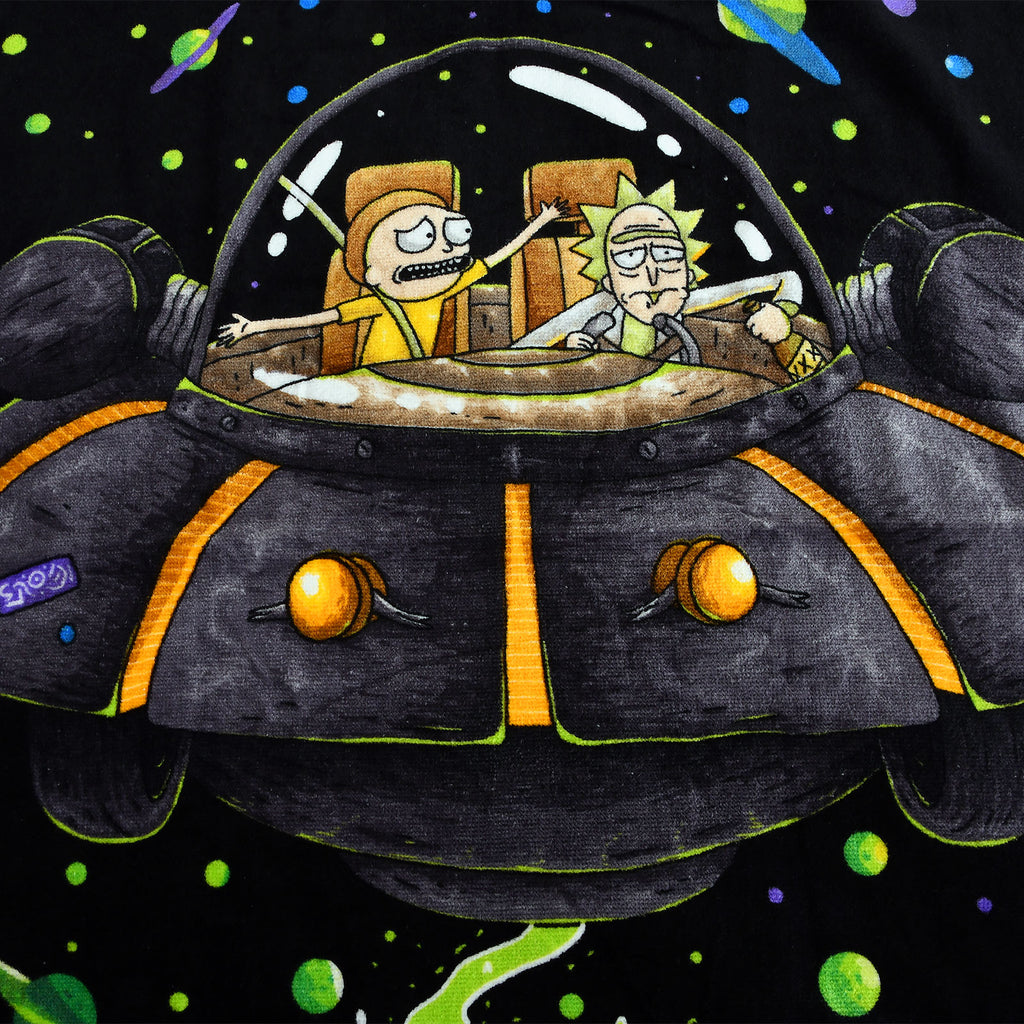 Productafbeelding Rick and Morty - Space Cruiser Badhanddoek