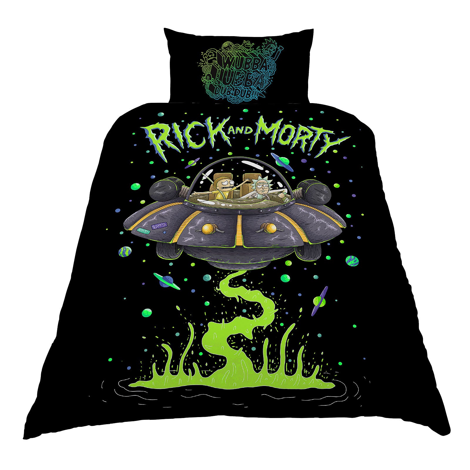 Productafbeelding Rick and Morty - Space Cruiser Omkeerbaar beddengoed