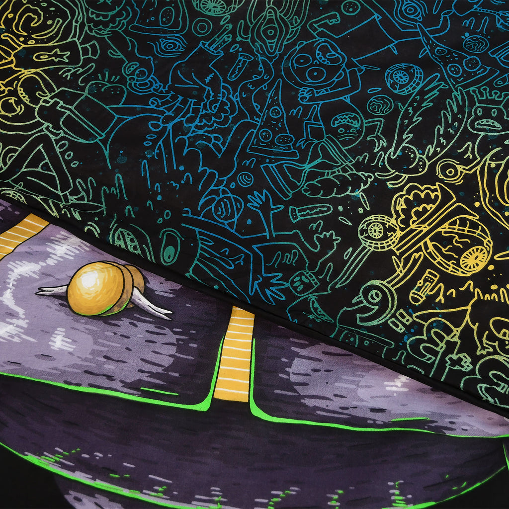 Productafbeelding Rick and Morty - Space Cruiser Omkeerbaar beddengoed