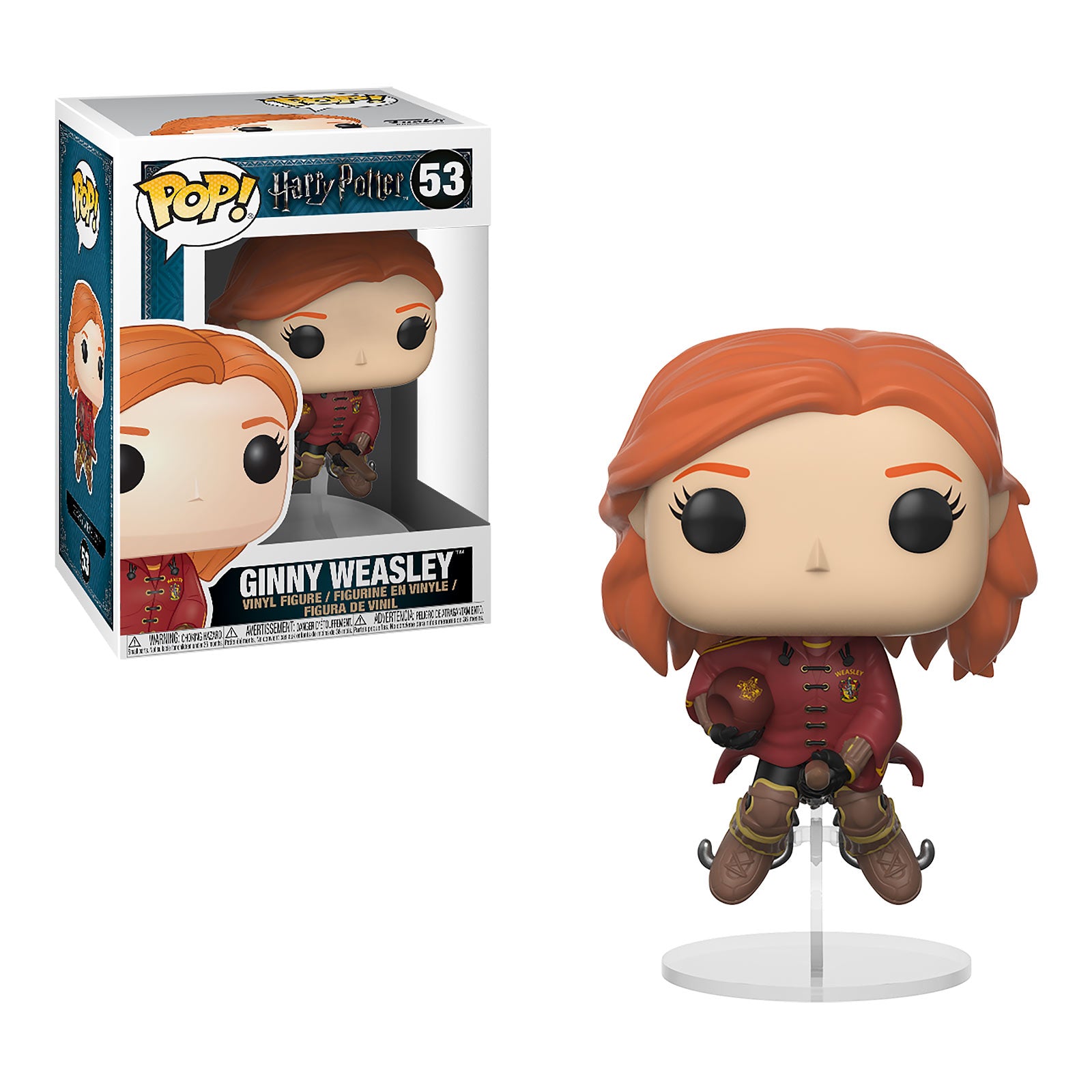 Productafbeelding Harry Potter - Ginny Weasley op Bezem Funko Pop Figuur