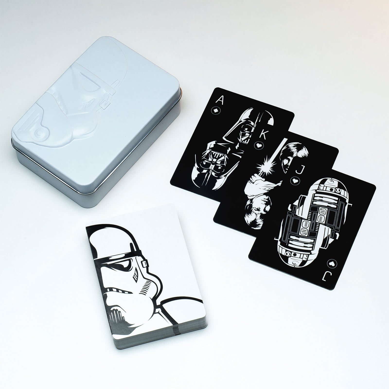 Productafbeelding Star Wars - Stormtrooper Speelkaarten in Metalen Doos