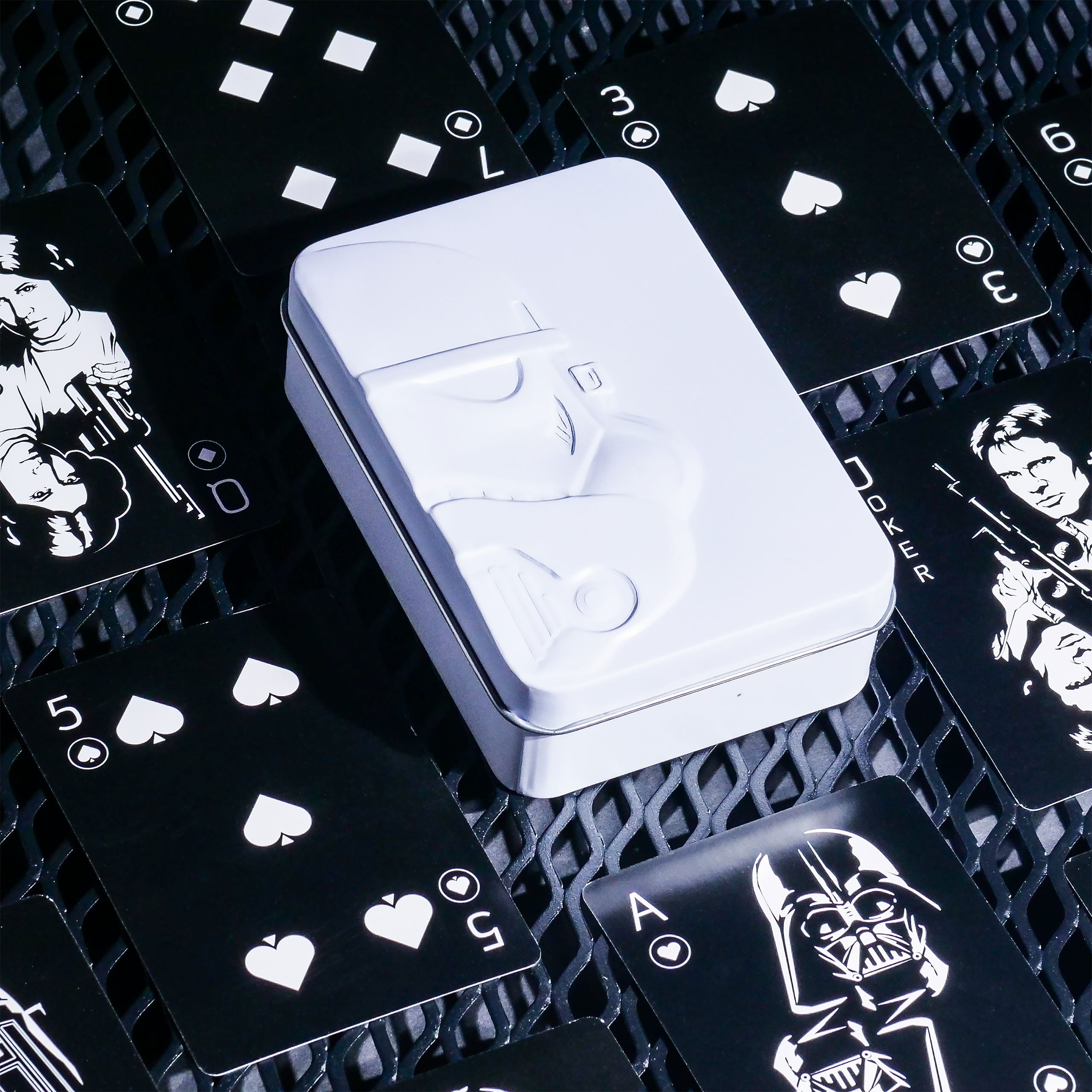 Productafbeelding Star Wars - Stormtrooper Speelkaarten in Metalen Doos