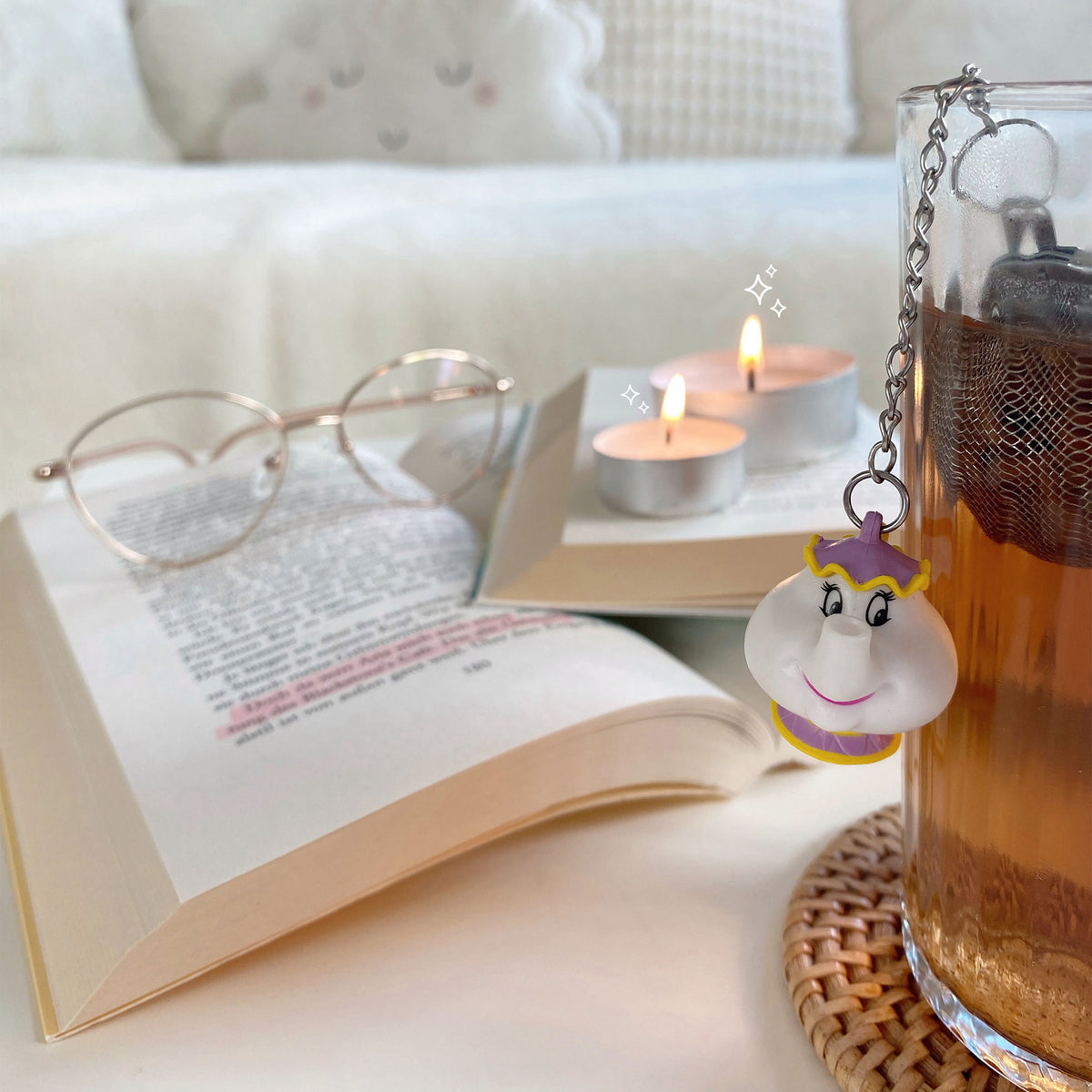 Productafbeelding Belle en het Beest - Mevrouw Tuit Thee-ei