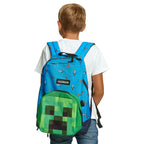 Productafbeelding Minecraft - Zwaard & Bijl Rugzak met Creeper Mini Tas